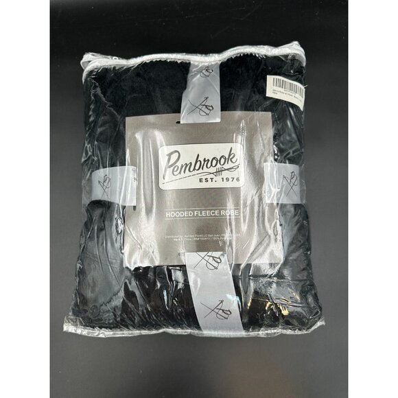 Vtg Pembrook Men's Bathrobes with Pockets - Fleece Robe Fuzzy Bathrobe Size L/XL - Picture 2 of 7